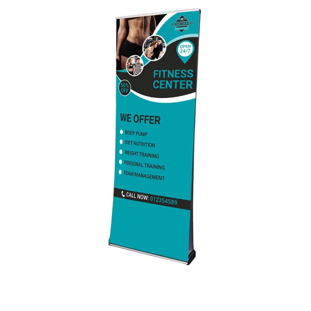 Double-Sided Roller Banner