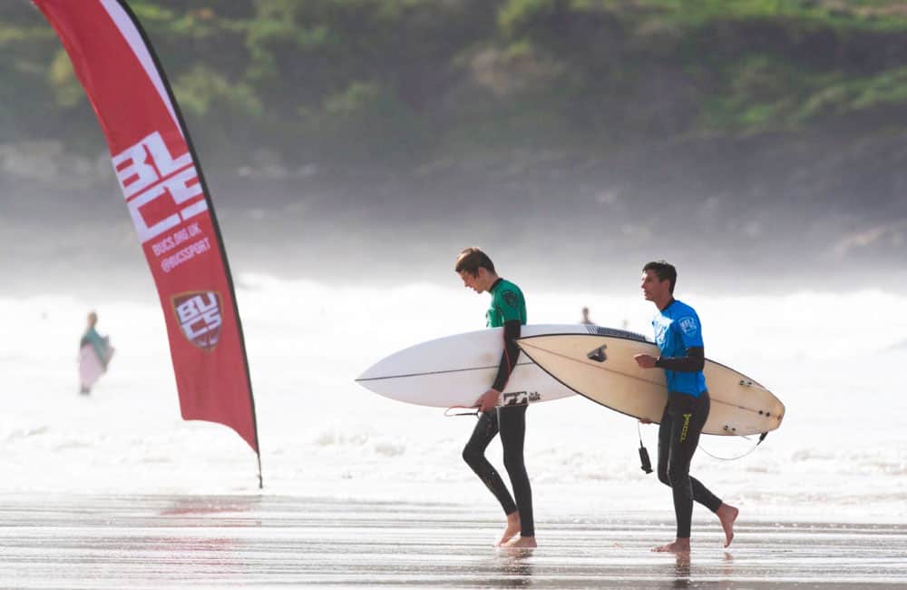 BUCS Surf Championships Branded Flags