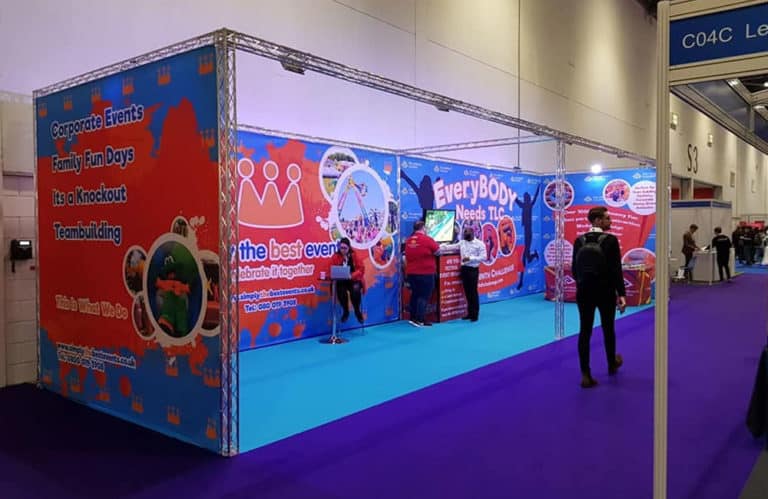Printed Fabric Exhibition Backdrops